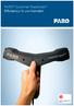 FARO Scanner Freestyle 3D Efficiency in uw handen
