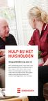 HULP BIJ HET HUISHOUDEN