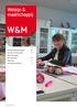 W&M. Welzijn & maatschappij. Humane wetenschappen Sociale en technische wetenschappen Bio-esthetiek Haarzorg Verzorging-voeding