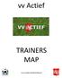 vv Actief TRAINERS MAP www.jeugdvoetbalopleiding.nl