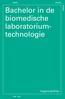 Bachelor in de biomedische laboratoriumtechnologie
