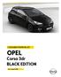 CONSUMENTENPRIJSLIJST OPEL. Corsa 3dr BLACK EDITION