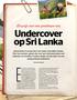 De prijs van een goedkopereis. Undercover op Sri Lanka