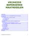 VRIJHEIDSBEPERKENDE MAATREGELEN.DOC 1