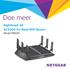 Doe meer. Nighthawk X6 AC3200 Tri-Band WiFi Router. Model R8000