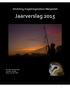 Stichting Vogelringstation Meijendel. Jaarverslag 2015. Vincent van der Spek Maarten Verrips Rinse van der Vliet