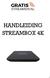 HANDLEIDING STREAMBOX 4K