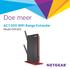 Doe meer. AC1200 WiFi Range Extender Model EX6200