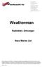 Weatherman. Radiotelex Ontvanger. Nasa Marine Ltd