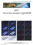 KEY True Color Auxiliary Light RGBP
