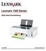 Lexmark 1500 Series. Gebruikershandleiding