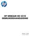 HP WEBCAM HD 5210 GEBRUIKERSHANDLEIDING
