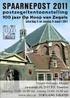 Haarlemse Filatelistische Vereniging. OP HOOP VAN ZEGELS Postbus 6236, 2001 HE Haarlem Opgericht 1 maart 1911 -