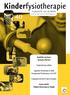 Kwaliteit van leven bij Cystic Fibrosis. Proefschrift Spina Bifida. Cognitive Orientation to Daily Occupational Performance ( CO-OP)