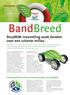 BandBreed. RecyBEM: inzameling oude banden voor een schoner milieu. Het principe hierachter is: éénmaal oud voor éénmaal nieuw.