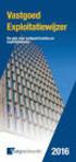 Vastgoed Exploitatiewijzer