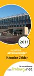 De netste. afvalkalender. van. Heusden-Zolder. Nu ook online op. www.