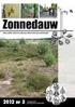 Zonnedauw nr 4. driemaandelijks tijdschrift van Natuurpunt Noord-Limburg (Lommel-Overpelt) Jaargang 44 oktober-november-december