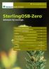 SterlingOSB-Zero Adviezen bij montage