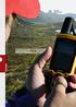 TEST GPS-ONTVANGERS Sporen trekken in het landschap Compacte GPS-ontvangers (handhelds) vertellen waar je bent, wijzen de weg en onthouden waar je was