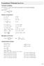 k H G I K J HG I kk J = Formulekaart Wiskunde havo/vwo Vierkantsvergelijking Machten en logaritmen Binomium van Newton Goniometrische formules