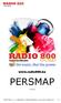 PERSMAP V RADIO 800  powered by Radionomy ~ 1 ~