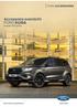 Accessoire overzicht FORD KUGA