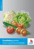 Kwaliteitsgroenten. Informatie over het bemesten van groentegewassen met kalium, magnesium, zwavel en micronutriënten