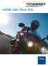 AXONE 2000 Motor Bike. Electronic Technologies for Automotive