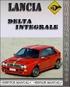 Lancia Dedra Integrale werkplaatshandboek.