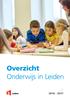 Overzicht. Onderwijs in Leiden