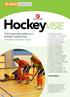 Hockeyvisie Trainingsmethodiek voor 8 weken zaalhockey