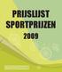 PRIJSLIJST SPORTPRIJZEN