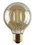 Filament 2 Watt Kaars lamp helder / mat, Flame tip kaars lamp & Kogel lamp helder E14