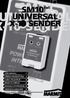 x-10 sender Guide Utilisateur / SM10 universal x-10 sender