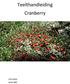 Teelthandleiding Cranberry