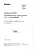 Deloitte. FU Fryske Utfierir195t~jln~ MilJeU en Omjouwing. Bedrijfsplan FUMO Verschillenanalyse uitgangspunten actuele situatie