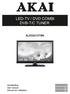 LED-TV / DVD COMBI DVB-T/C TUNER ALED2212TBK