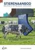 STIERENAANBOD. belgisch witblauw BETTER COWS BETTER LIFE