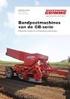 Bandpootmachines van de GB-serie