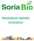 BIOLOGISCHE VOEDING CATALOGUS