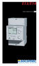 COUNTIS E13/E14 Eénfasige actieve energieteller - Direct 80A MODBUS