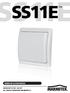 S11E SS11E GEBRUIKSAANWIJZING 20429/ SS11E ALL RIGHTS RESERVED MARMITEK