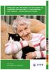 Onderzoek naar het beleid voor het houden van huisdieren door bewoners in zorginstellingen voor ouderen samenvatting en advies
