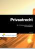 Privaatrecht. Mr. J.C. Duivenvoorden-van Rossum Mr. A. Buitenkamp. Eerste druk