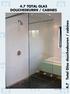 4.7 TOTAL GLAS DOUCHEDEUREN / CABINES