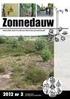 Zonnedauw nr 2. driemaandelijks tijdschrift van Natuurpunt Noord-Limburg (Lommel-Overpelt) Jaargang 45 april-mei-juni