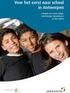 VCLB Leuven informeert ouders. Inhoud. Informatie opzoeken. Structuur van het secundair onderwijs. Op stap naar het secundair onderwijs