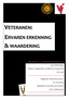 Joyce Motshagen Master: Vraagstukken van Beleid en Organisatie. 1 juli Begeleider Veteraneninstituut: Drs. M. Elands