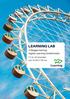 LEARNING LAB. 2-daagse training: Digital Learning transformatie. 17 en 18 november van uur